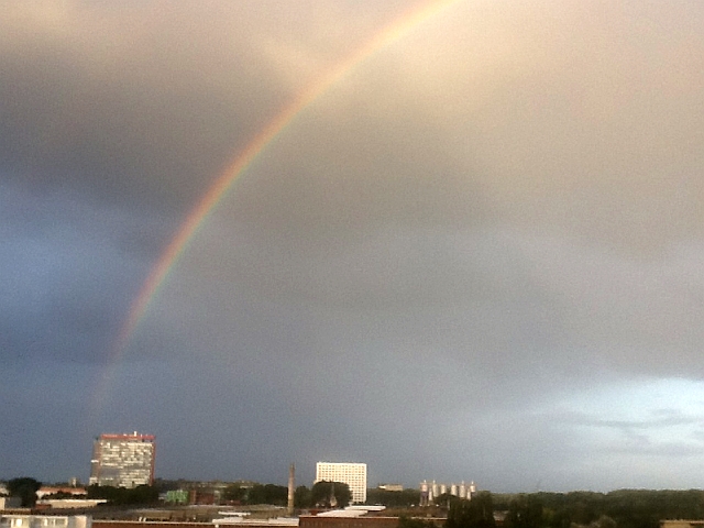 Under the rainbow, September 5, 2015, 17:38